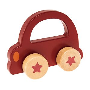 מכונית עץ עם גלגלים