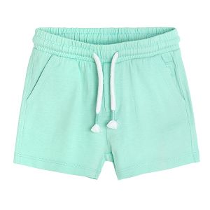 Turquoise shorts