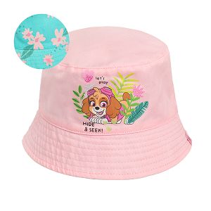 כובע טמבל דו צדדי של מפרץ ההרפתקאות בצבעים ורוד ותכלת